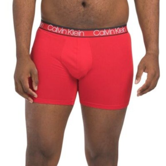 Calvin Klein CK Cotton Stretch Boxer Briefs 3 Pack Men's Size SMALL - Picture 2 of 3